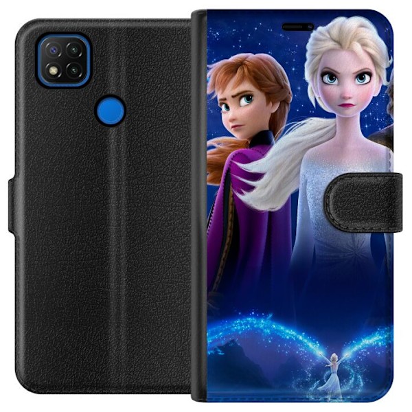 Xiaomi Redmi 9C Lompakkokotelo Jäätynyt