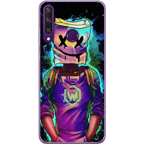 Huawei Y6p Gjennomsiktig deksel Fortnite Marshmello