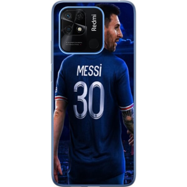 Xiaomi Redmi 10C Läpinäkyvä kuori Lionel Messi