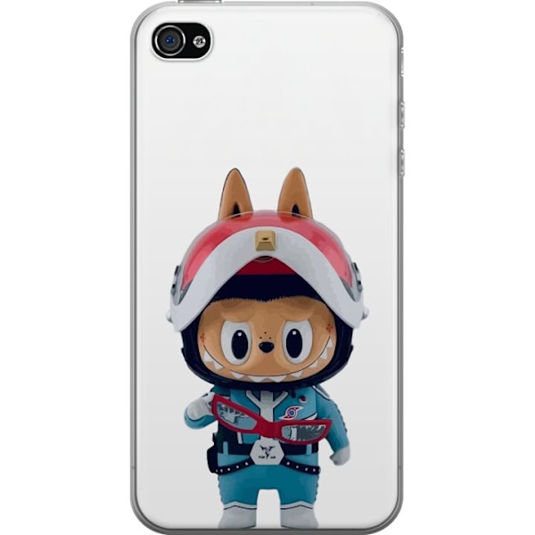 Apple iPhone 4s Läpinäkyvä kuori How2work Labubu hirviöt x Ultraman Blue -hahmo