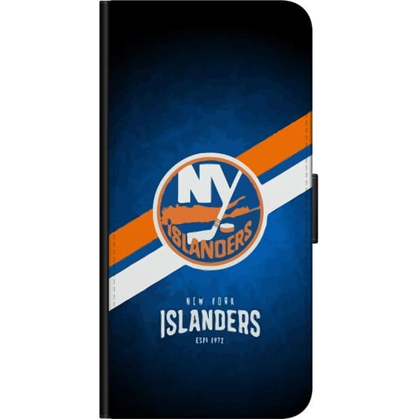 Kompatibelt Plånboksfodral till OnePlus 9 Pro New York Islanders (NHL)