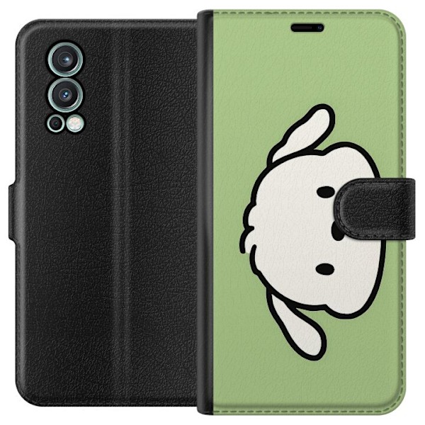 OnePlus Nord 2 5G Lompakkokotelo Snoopy Flip