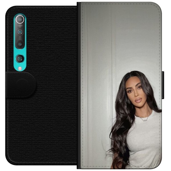 Xiaomi Mi 10 5G Tegnebogsetui Kim Kardashian – Iconic Style Collection