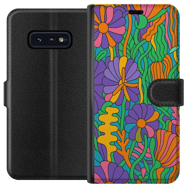 Samsung Galaxy S10e Tegnebogsetui Farveeksplosion
