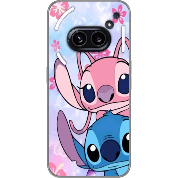 Nothing Phone (2a) Plus Läpinäkyvä kuori Stitch & Angel