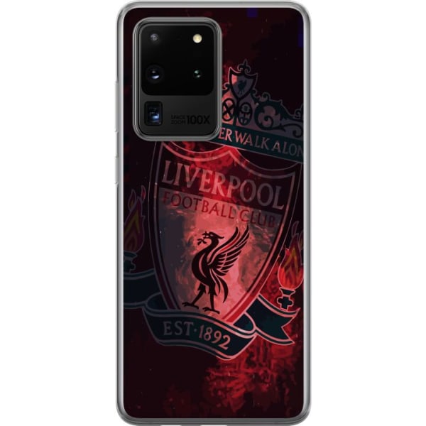 Samsung Galaxy S20 Ultra Läpinäkyvä kuori Liverpool