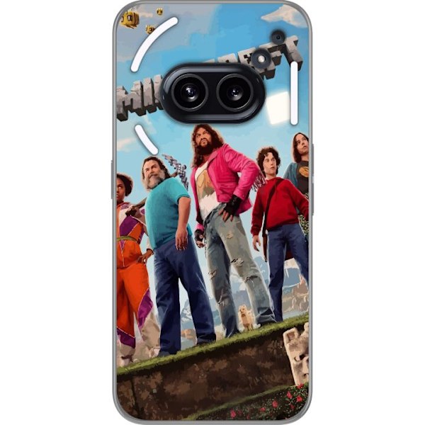 Nothing Phone (2a) Plus Läpinäkyvä kuori A Minecraft Movie
