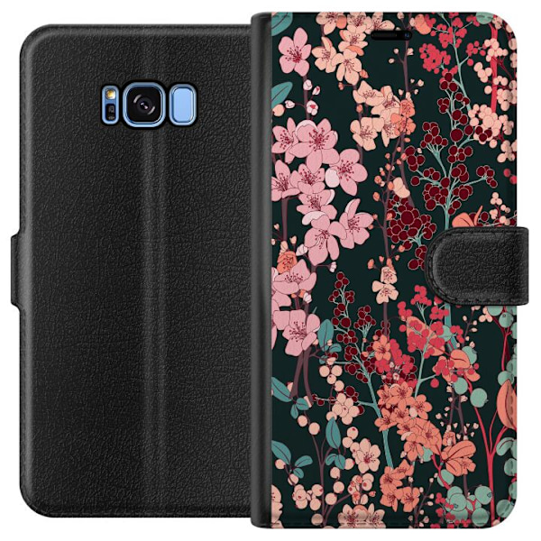 Samsung Galaxy S8 Plånboksfodral Herbaceous Retro