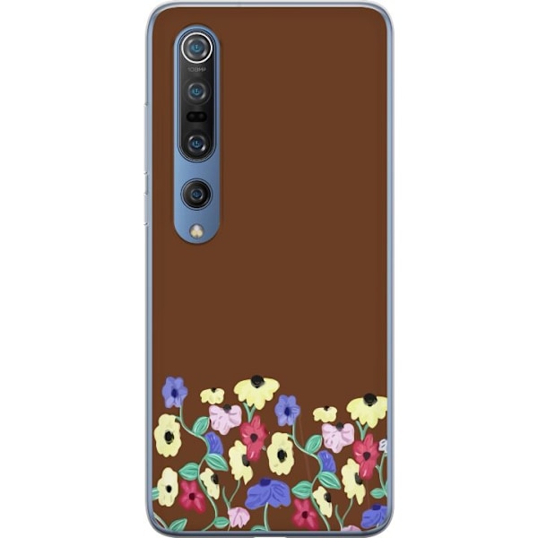 Xiaomi Mi 10 Pro 5G Gjennomsiktig deksel Blomster