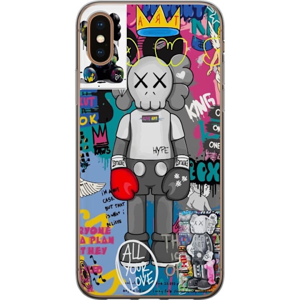 Apple iPhone XS Max Gennemsigtig cover Kunst