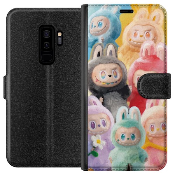 Samsung Galaxy S9+ Lompakkokotelo Labubu Luonnos Tyyli