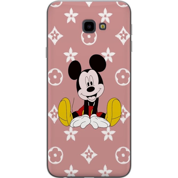 Samsung Galaxy J4+ Läpinäkyvä kuori Mickey Mouse