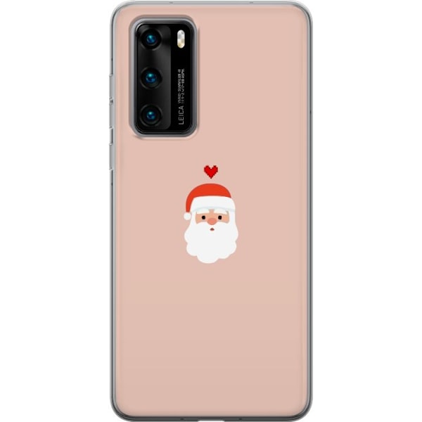 Huawei P40 Gennemsigtig cover Kærlighed Tomte