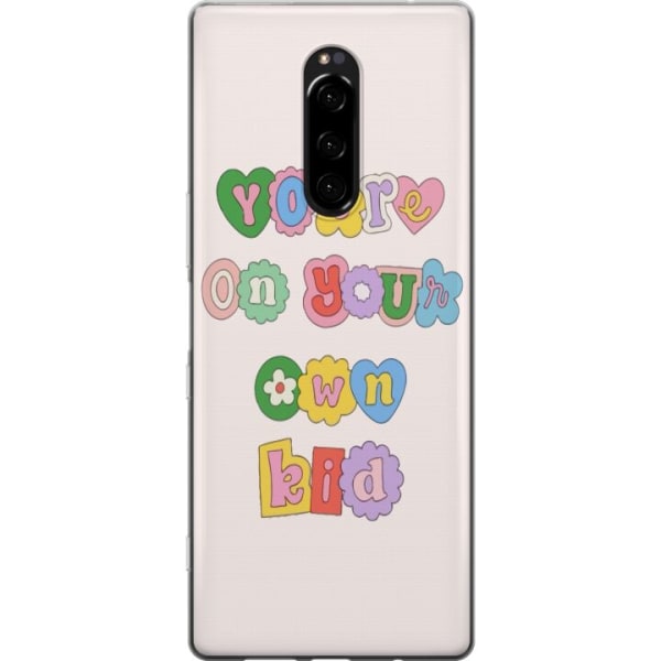 Sony Xperia 1 Gennemsigtig cover Taylor Swift - Own Kid