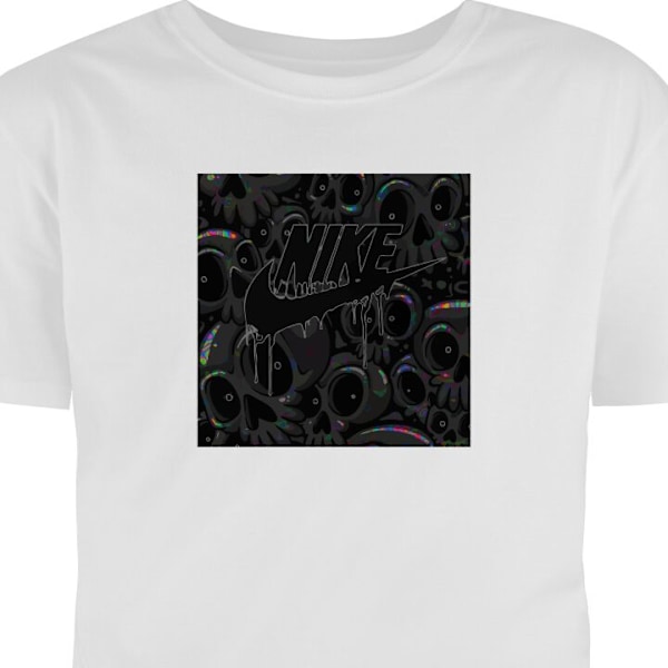 T-shirt til Voksen | Klassisk Voksen T-shirt Nike hvid L