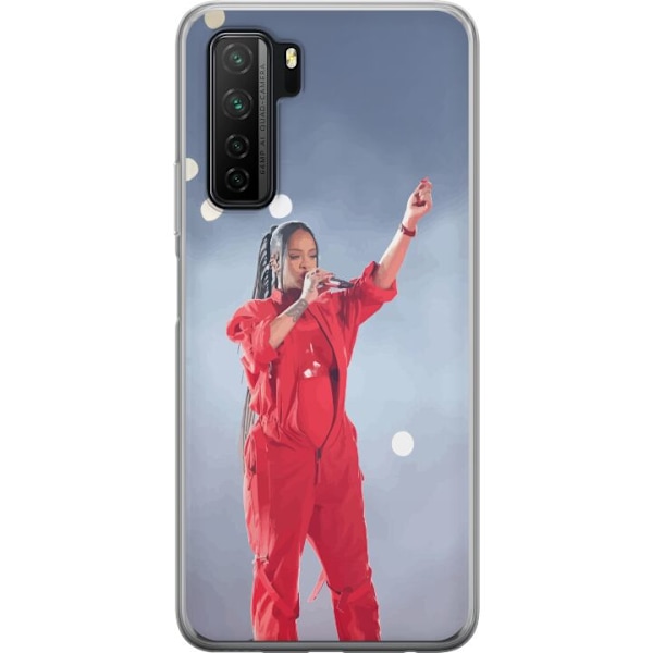Huawei P40 lite 5G Läpinäkyvä kuori Rihanna – Trendsetting Looks & Style