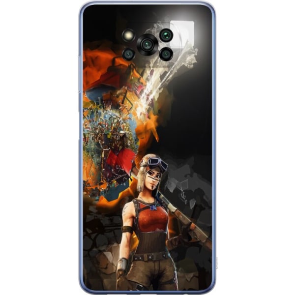 Xiaomi Poco X3 Pro Gennemsigtig cover Renegade Raider