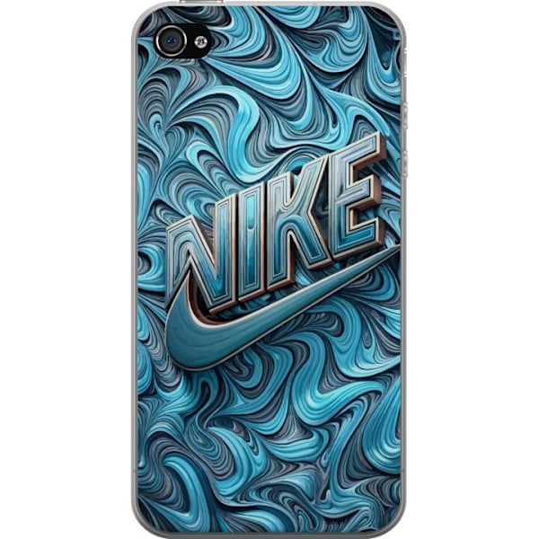 Apple iPhone 4 Läpinäkyvä kuori Nike