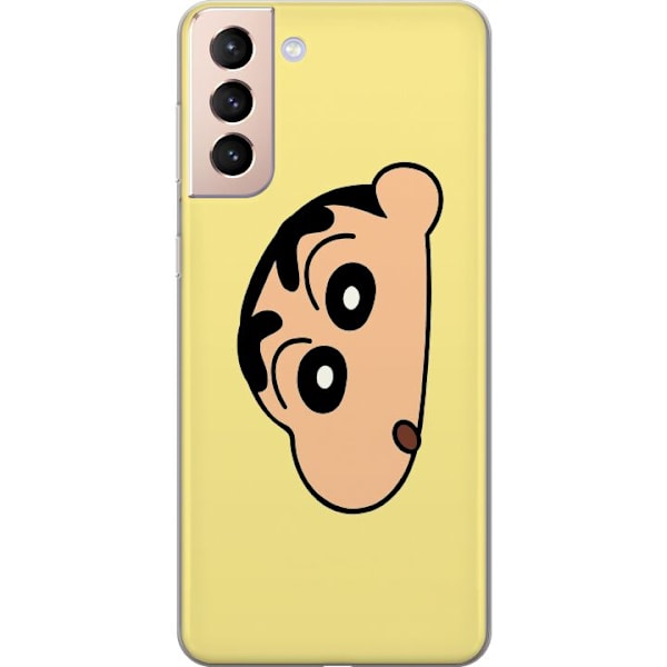 Samsung Galaxy S21 Gennemsigtig cover Peeking Shinchan