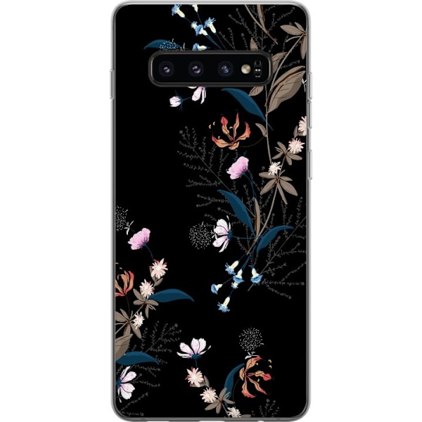 Samsung Galaxy S10 Cover / Mobilcover - Blomster