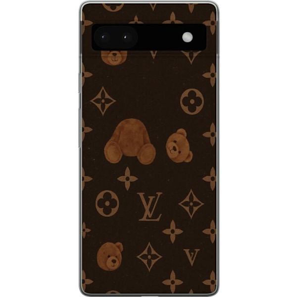 Google Pixel 6a Genomskinligt Skal Plush Luxe