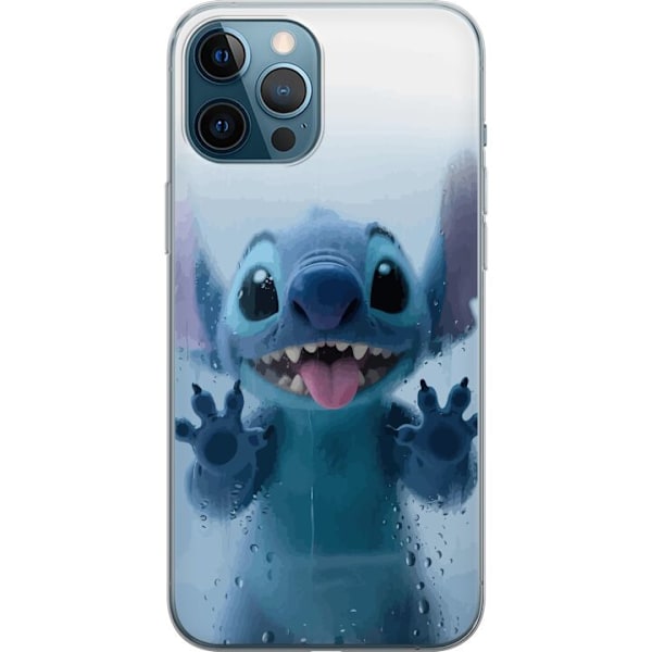 Apple iPhone 12 Pro Max Genomskinligt Skal Stitch Window View – Stitch vid ett fönster i söt stil