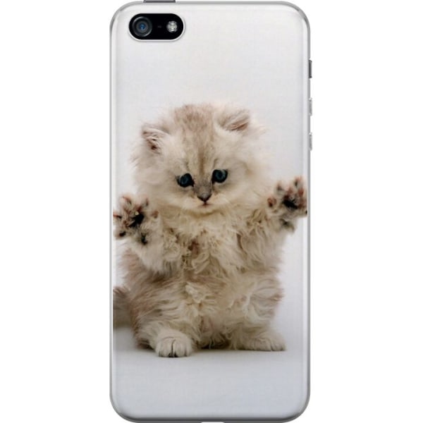 Apple iPhone 5 Deksel / Mobildeksel - Katt