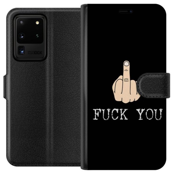 Samsung Galaxy S20 Ultra Plånboksfodral Fuck You