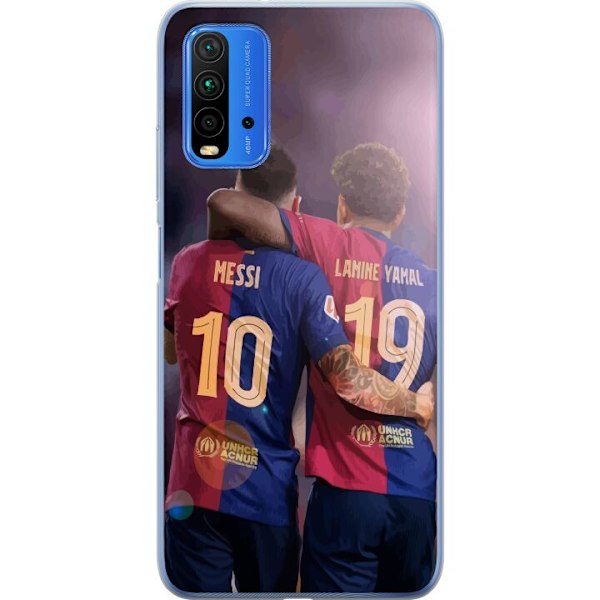 Xiaomi Redmi Note 9 4G Gjennomsiktig deksel Lamine Yamal Messi