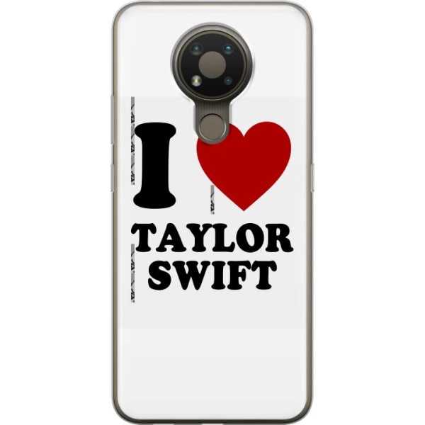 Nokia 3.4 Läpinäkyvä kuori Taylor Swift
