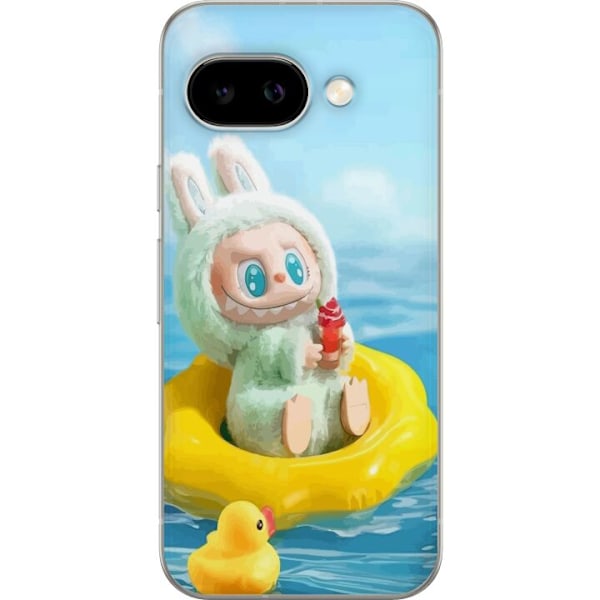 Google Pixel 9a Läpinäkyvä kuori Labubu Macaron-sarja