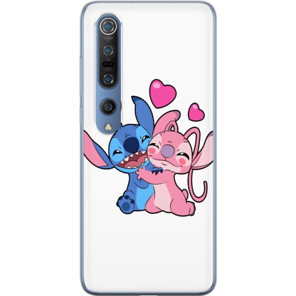 Xiaomi Mi 10 Pro 5G Läpinäkyvä kuori Lilo & Stitch