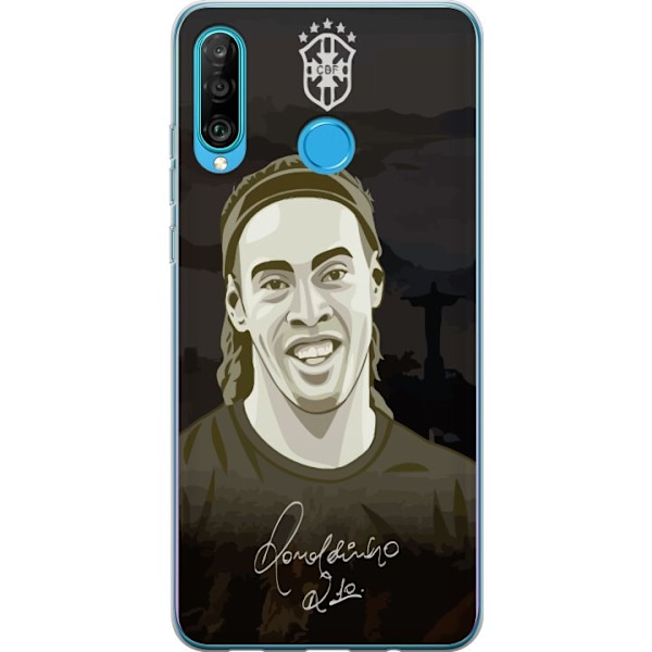 Huawei P30 lite Gjennomsiktig deksel Ronaldinho