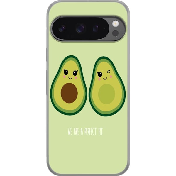 Google Pixel 9 Pro XL Gennemsigtig cover Avocado