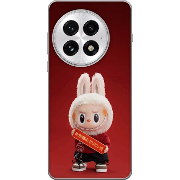 OnePlus 13 Läpinäkyvä kuori Pop Mart The Monsters Labubu Onnea Vinyl Nukke