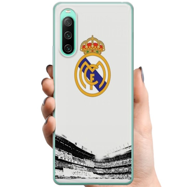 Sony Xperia 10 IV TPU Mobilskal Real Madrid CF