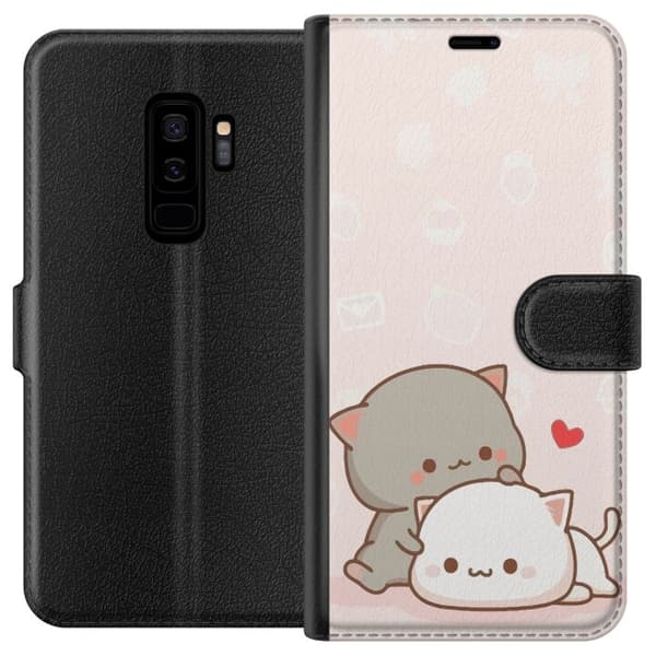Kompatibelt Plånboksfodral till Samsung Galaxy S9+ Kawaii