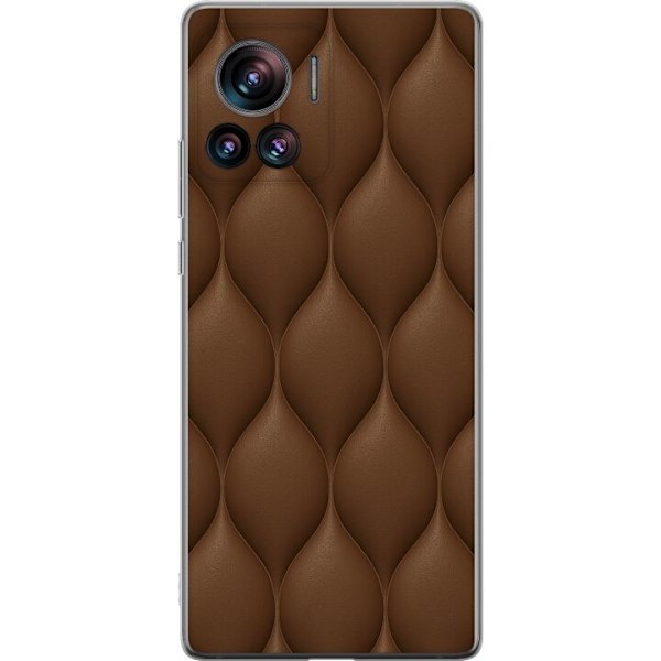 Motorola Edge 30 Ultra Läpinäkyvä kuori Kaakaoskaalat