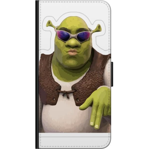 Kompatibel Tegnebogsetui til Samsung Galaxy Alpha Grön sagovarelse med solglasögon grøn