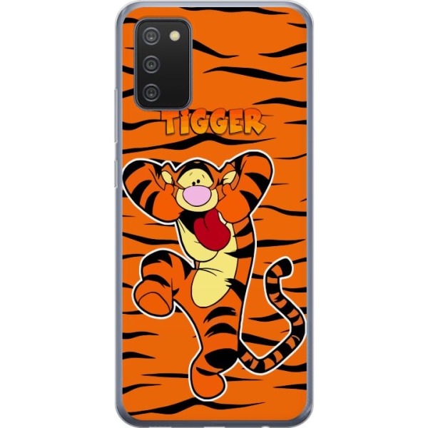 Samsung Galaxy A02s Gennemsigtig cover Tiger