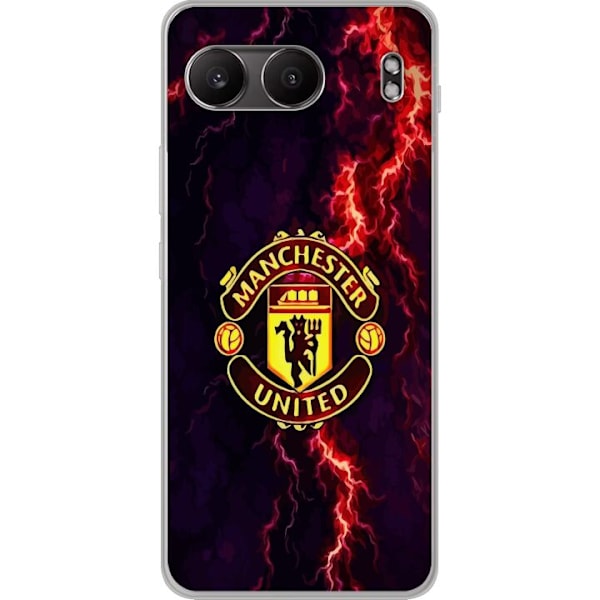 OnePlus Nord 4 Gennemsigtig cover Manchester United