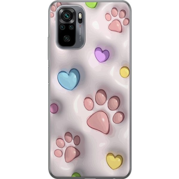 Xiaomi Redmi Note 10S Gennemsigtig cover Fluffy Poter