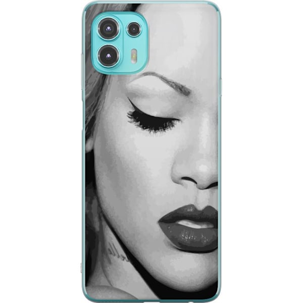 Motorola Edge 20 Lite Läpinäkyvä kuori Rihanna – Aesthetic Edit 2025