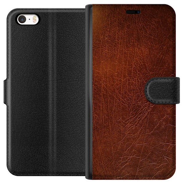Apple iPhone 5 Lompakkokotelo Nahka