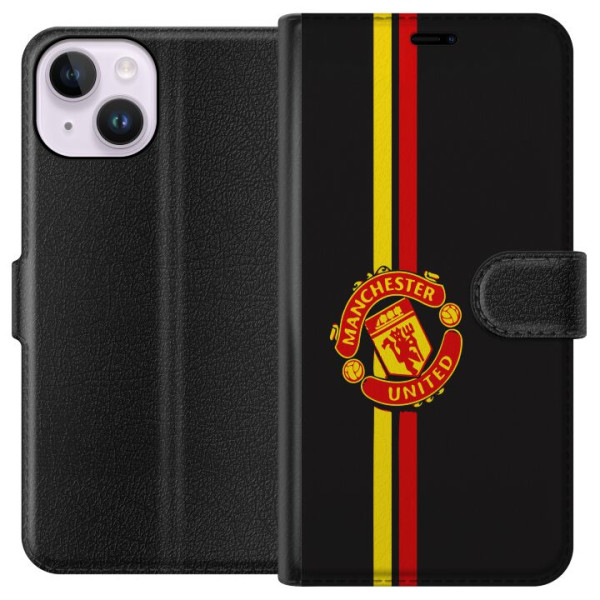 Apple iPhone 14 Tegnebogsetui Manchester United F.C.