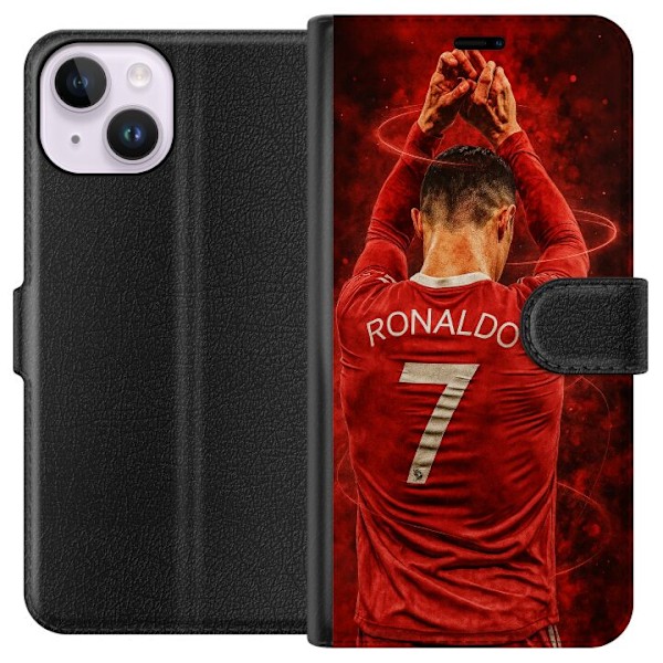 Apple iPhone 15 Lompakkokotelo Ronaldo