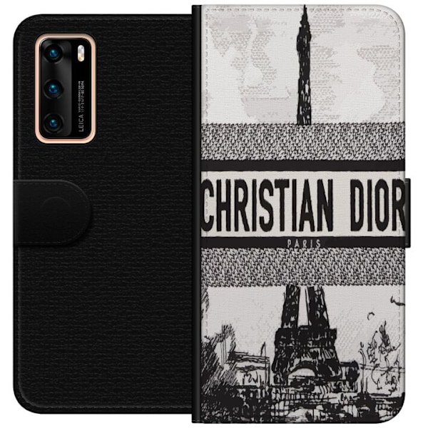 Huawei P40 Lompakkokotelo Christian Dior