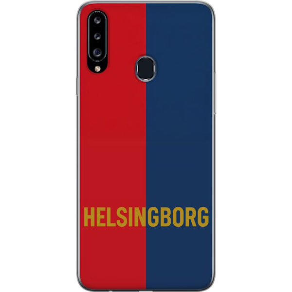 Samsung Galaxy A20s Läpinäkyvä kuori Helsingborg – jalkap