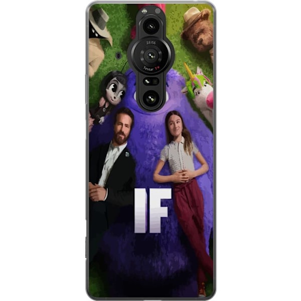 Sony Xperia Pro-I Läpinäkyvä kuori IF: Låtsaskompisar