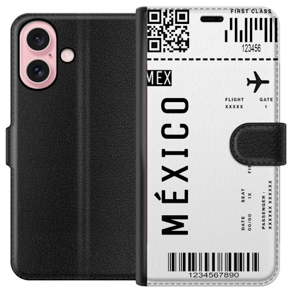 Apple iPhone 16 Lommeboketui Ombordstigning México